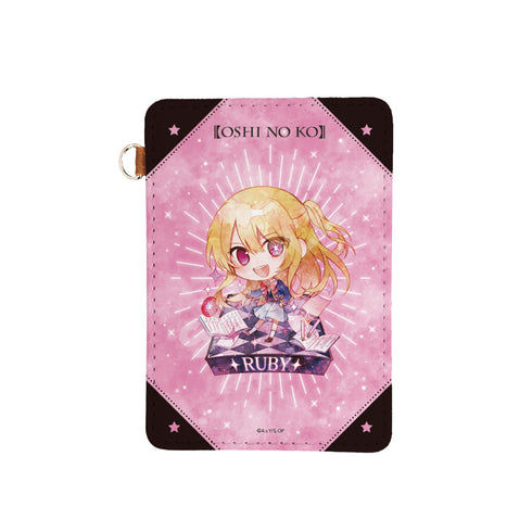 『【推しの子】』キャラでるアート レザーパスケース 03 ルビー【202404再販】